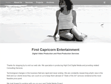 Tablet Screenshot of 1stcapricorn.com